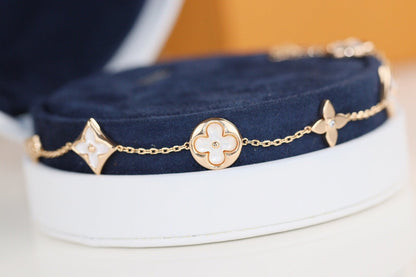 [Olivia Jewelry]LEAF CLOVER BRACELET