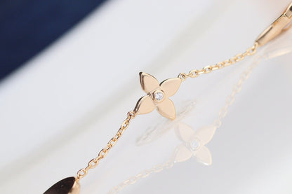 [Olivia Jewelry]LEAF CLOVER BRACELET