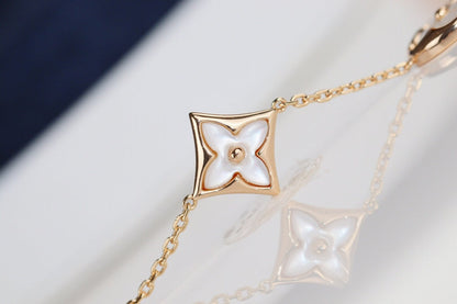 [Olivia Jewelry]LEAF CLOVER BRACELET