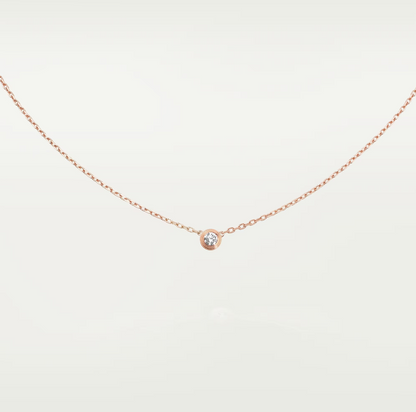 [Olivia Jewelry]DAMOUR DIAMOND NECKLACE