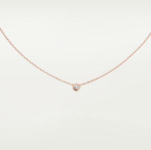 [Olivia Jewelry]DAMOUR DIAMOND NECKLACE
