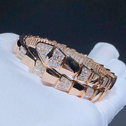 [OLIVIA]SERPENTI BRACELET PINK GOLD DIAMOND