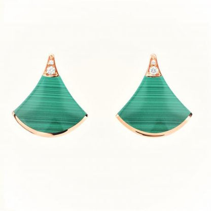 [OLIVIA]DIVAS DREAM EARRINGS PINK GOLD