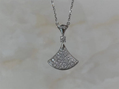 [OLIVIA]DREAM NECKLACE SILVER FULL DIAMOND