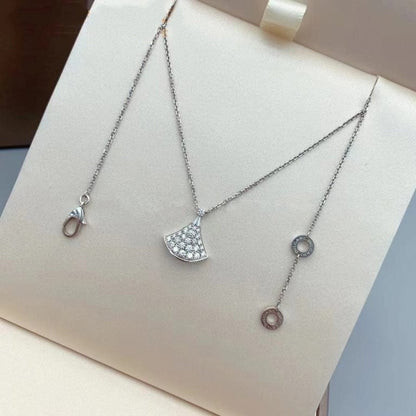 [OLIVIA]DREAM NECKLACE SILVER DIAMOND