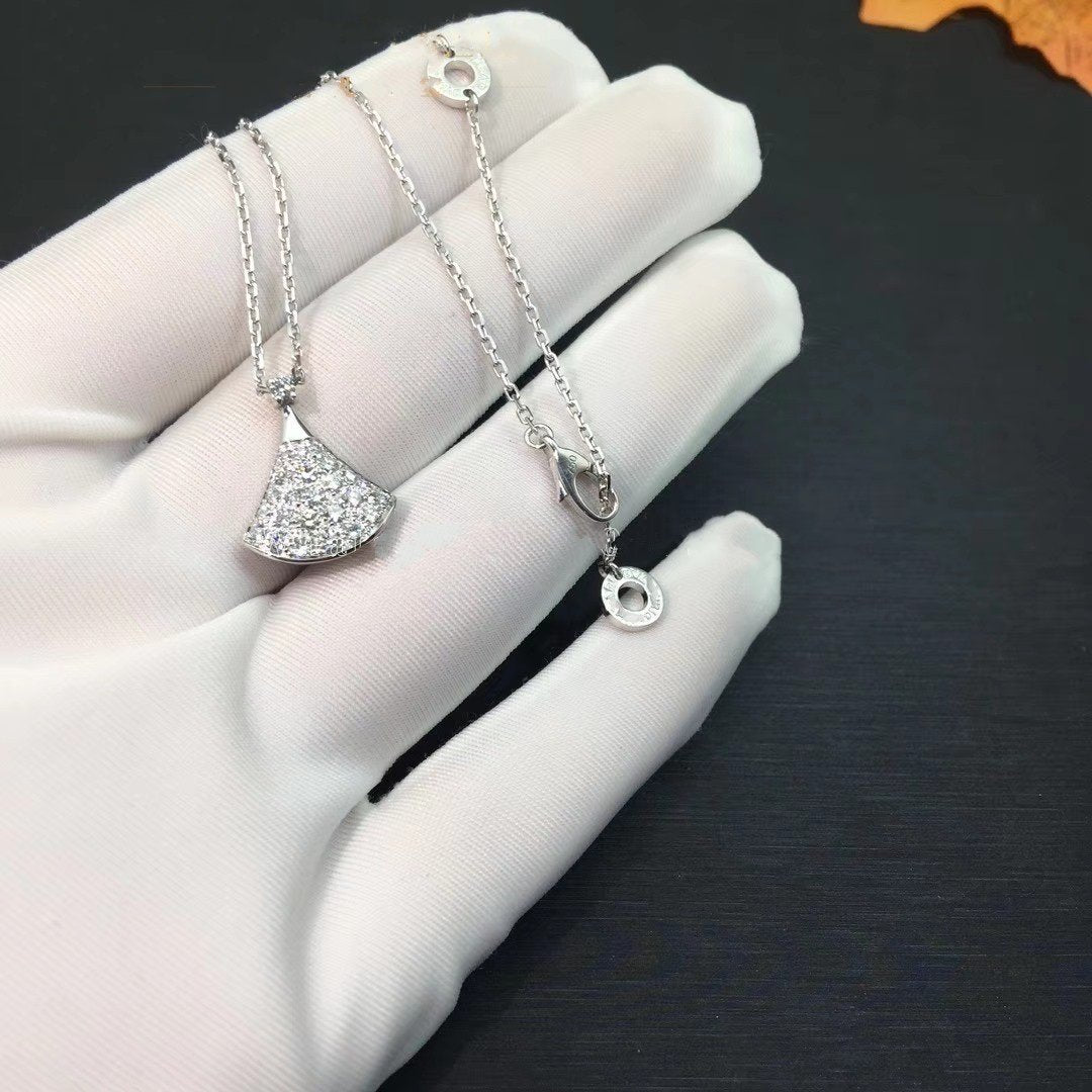 [OLIVIA]DREAM NECKLACE SILVER DIAMOND