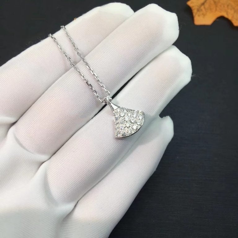[OLIVIA]DREAM NECKLACE SILVER DIAMOND