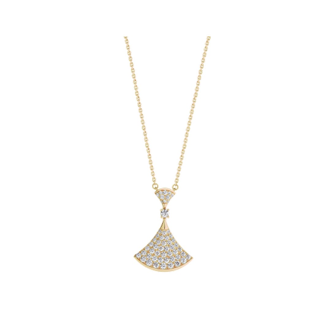 [OLIVIA]DREAM NECKLACE GOLD FULL DIAMOND