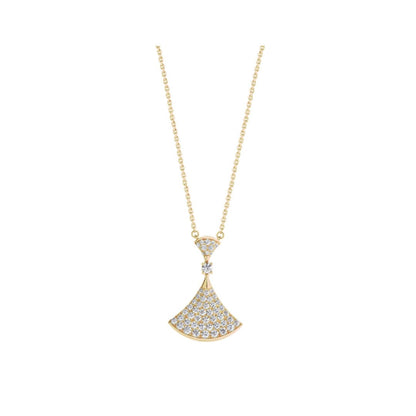 [OLIVIA]DREAM NECKLACE GOLD FULL DIAMOND