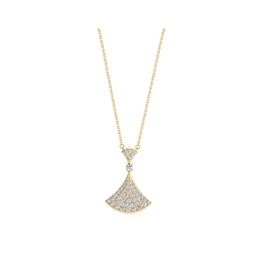 [OLIVIA]DREAM NECKLACE GOLD FULL DIAMOND