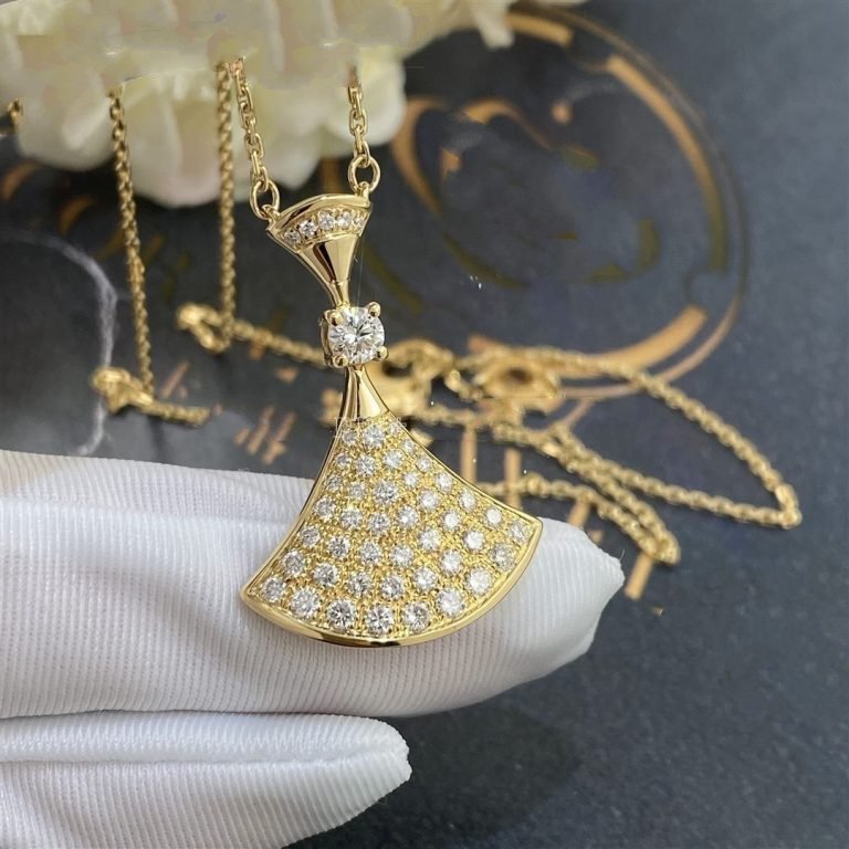 [OLIVIA]DREAM NECKLACE GOLD FULL DIAMOND