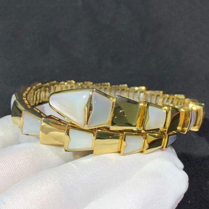 [OLIVIA]SERPENTI BRACELET MOP GOLD