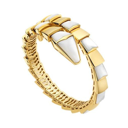 [OLIVIA]SERPENTI BRACELET MOP GOLD