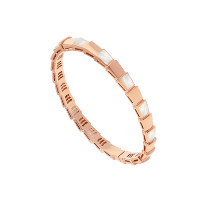 [OLIVIA]SERPENTI BRACELET PINK GOLD MOP