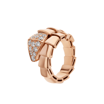 [OLIVIA]SERPENTI RING PINK GOLD DIAMOND