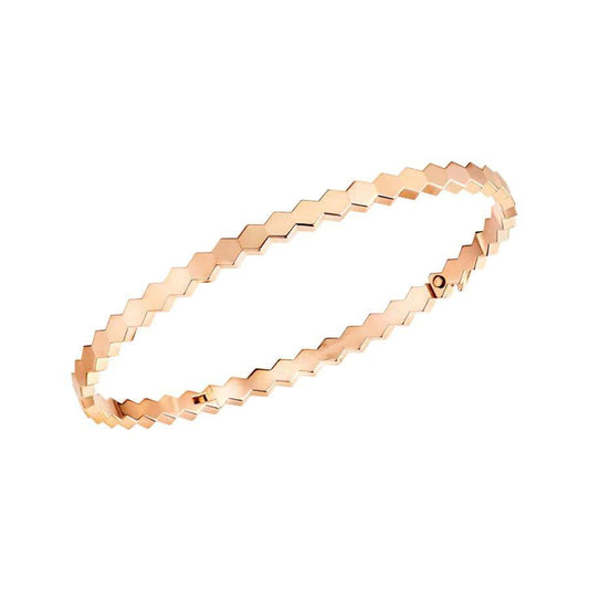 [Olivia Jewelry]BEE LOVE PINK GOLD BRACELET
