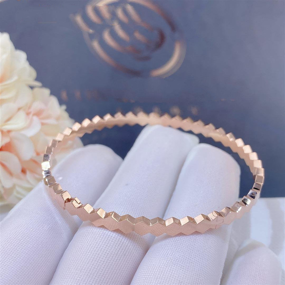 [Olivia Jewelry]BEE LOVE PINK GOLD BRACELET