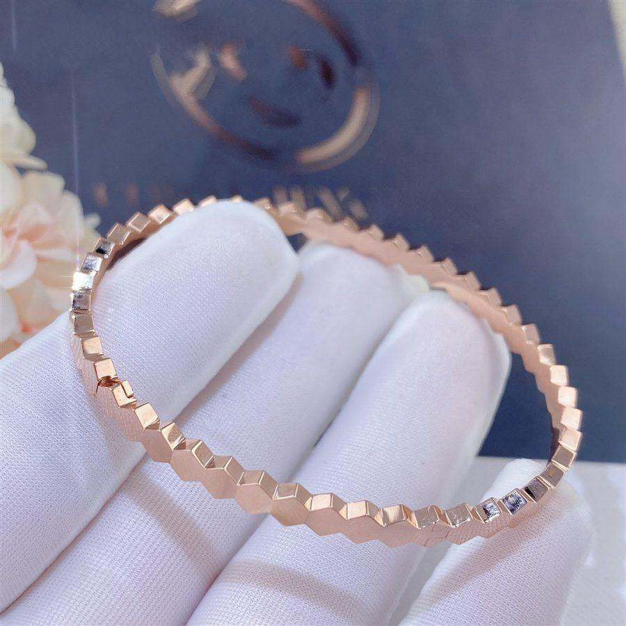 [Olivia Jewelry]BEE LOVE PINK GOLD BRACELET