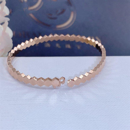 [Olivia Jewelry]BEE LOVE PINK GOLD BRACELET