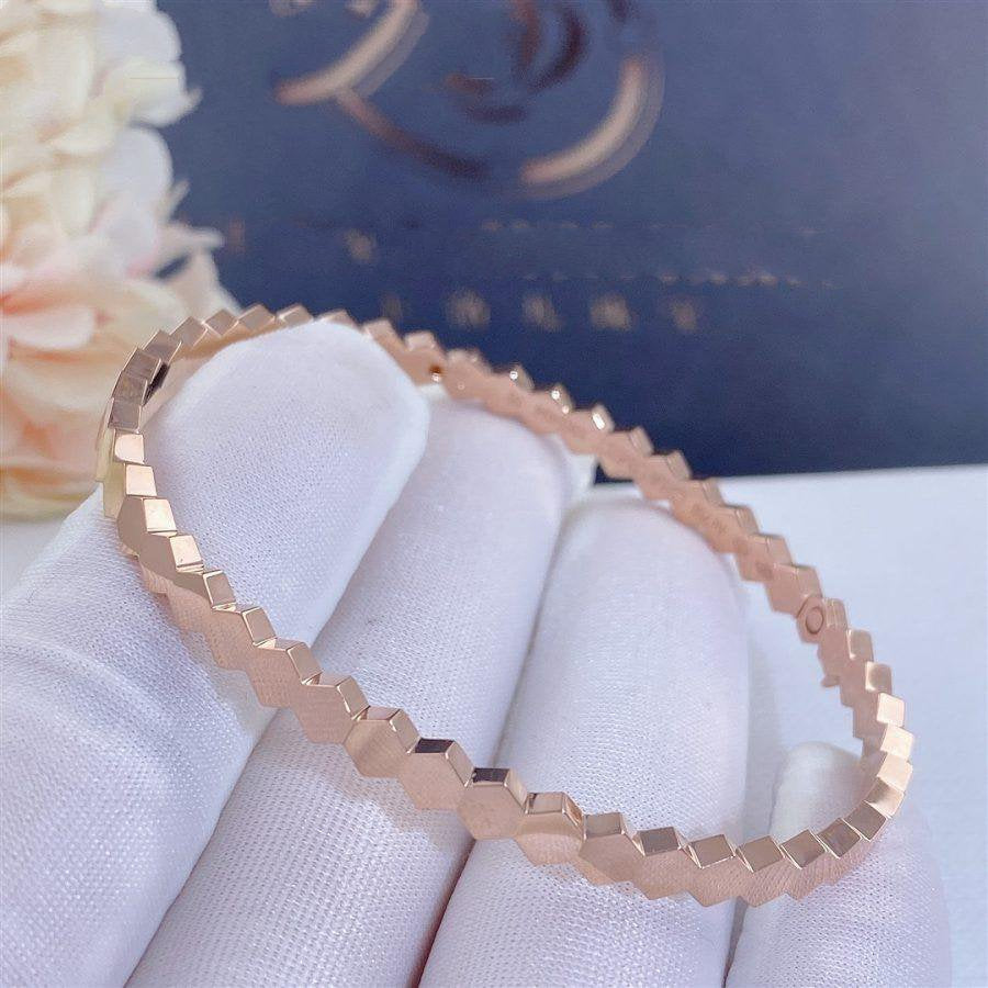 [Olivia Jewelry]BEE LOVE PINK GOLD BRACELET