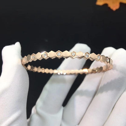 [Olivia Jewelry]BEE LOVE SILVER DIAMOND BRACELET