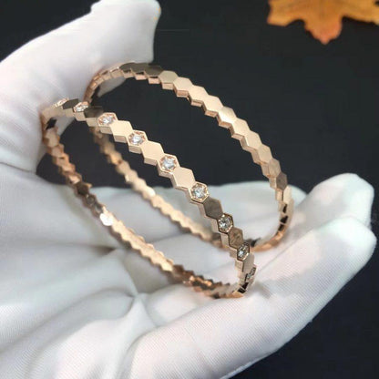 [Olivia Jewelry]BEE LOVE SILVER DIAMOND BRACELET