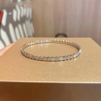 [Olivia Jewelry]BEE LOVE SILVER DIAMOND BRACELET