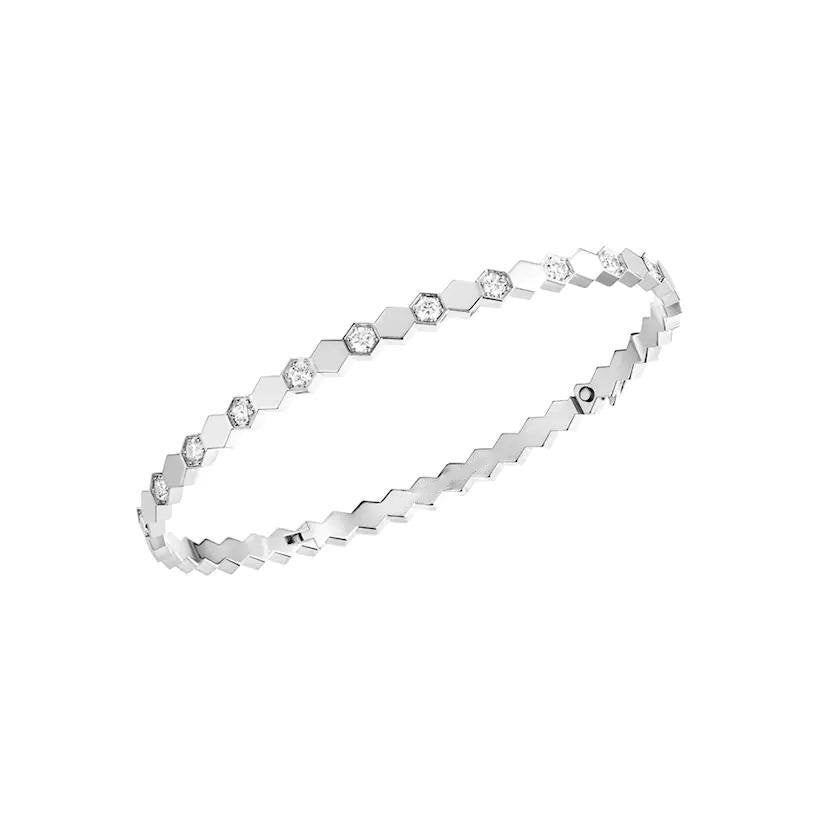 [Olivia Jewelry]BEE LOVE SILVER DIAMOND BRACELET