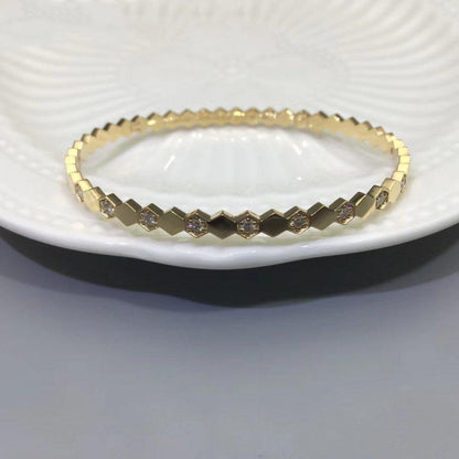 [Olivia Jewelry]BEE LOVE GOLD DIAMOND BRACELET