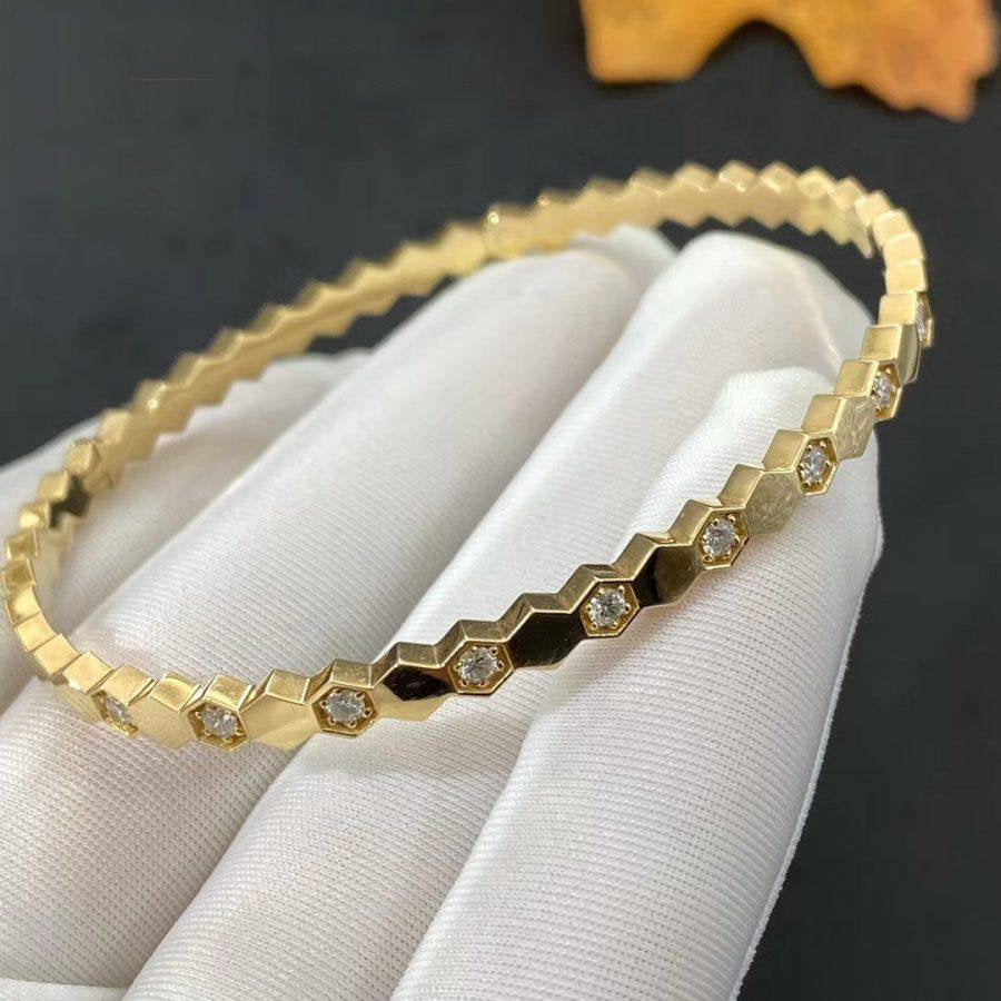 [Olivia Jewelry]BEE LOVE GOLD DIAMOND BRACELET