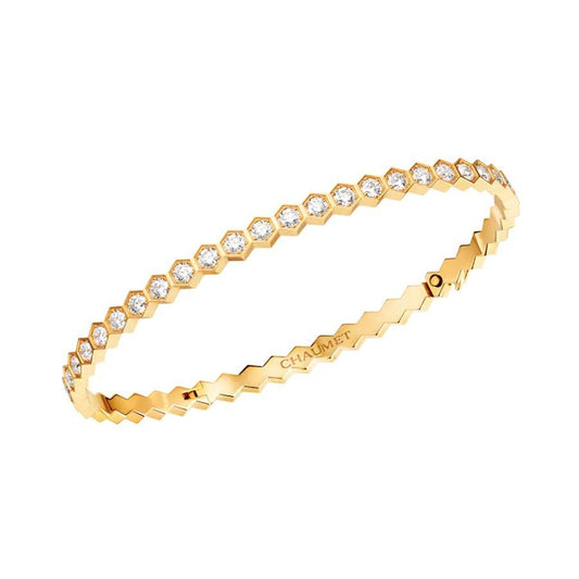 [Olivia Jewelry]BEE LOVE GOLD BRACELET FULL DIAMOND