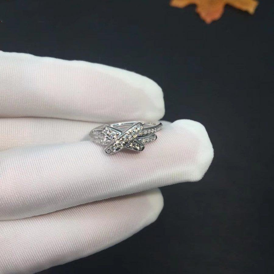 [Olivia Jewelry]JEUX DE SILVER DIAMOND RING