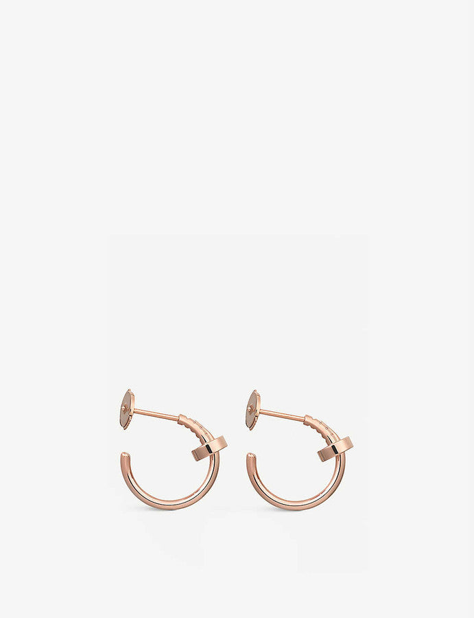 [Olivia Jewelry]JUSTE EARRINGS PINK GOLD