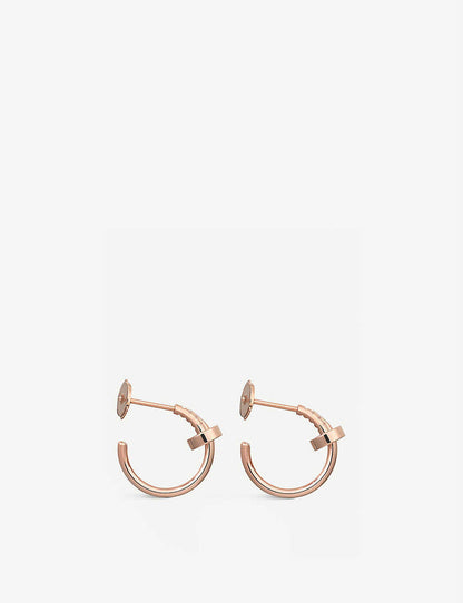 [Olivia Jewelry]JUSTE EARRINGS PINK GOLD