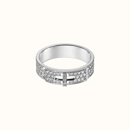 [Elitejewels]ケリー シルバー ダイヤモンド リング