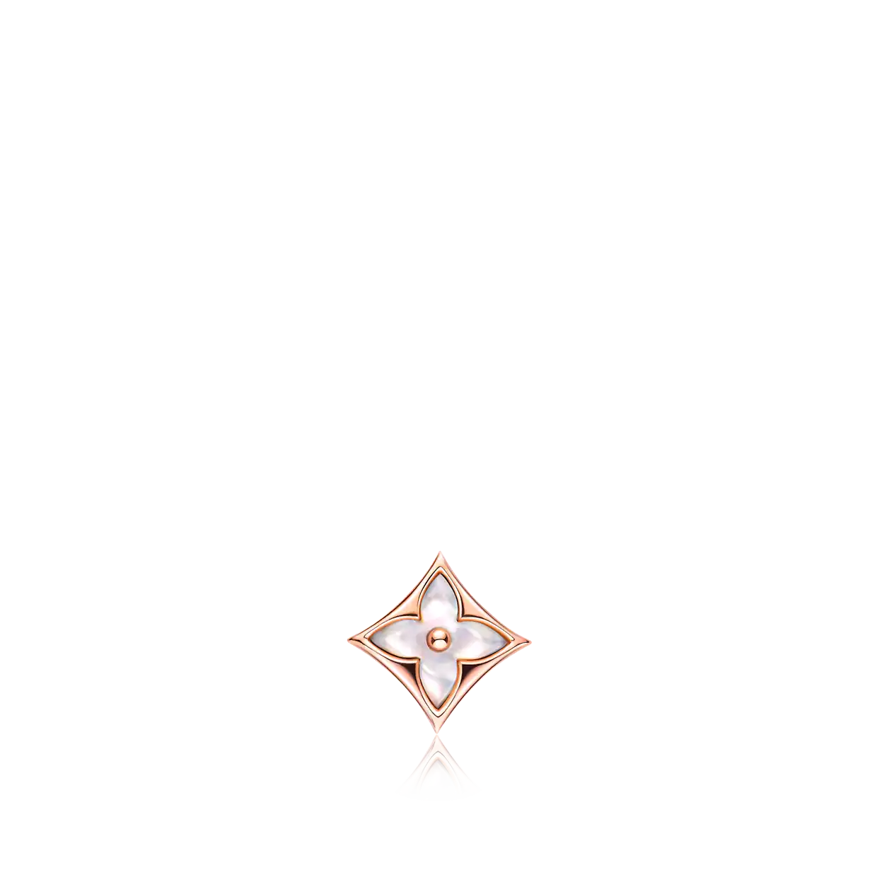 [Elitejewels] OHRRINGE AUS ROTGOLD MIT STERNENMOPFEN
