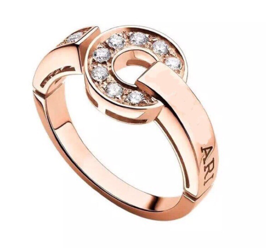 [OLIVIA]DREAM RING DIAMOND PINK GOLD