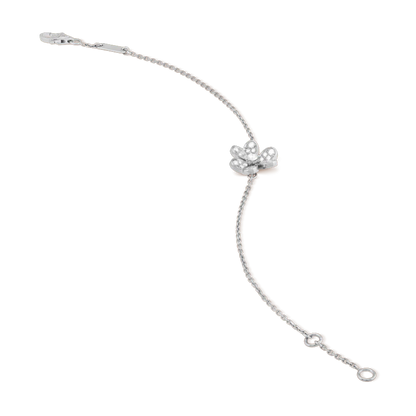[Olivia Jewelry]FRIVOLE SILVER FLOWER DIAMOND BRACELET