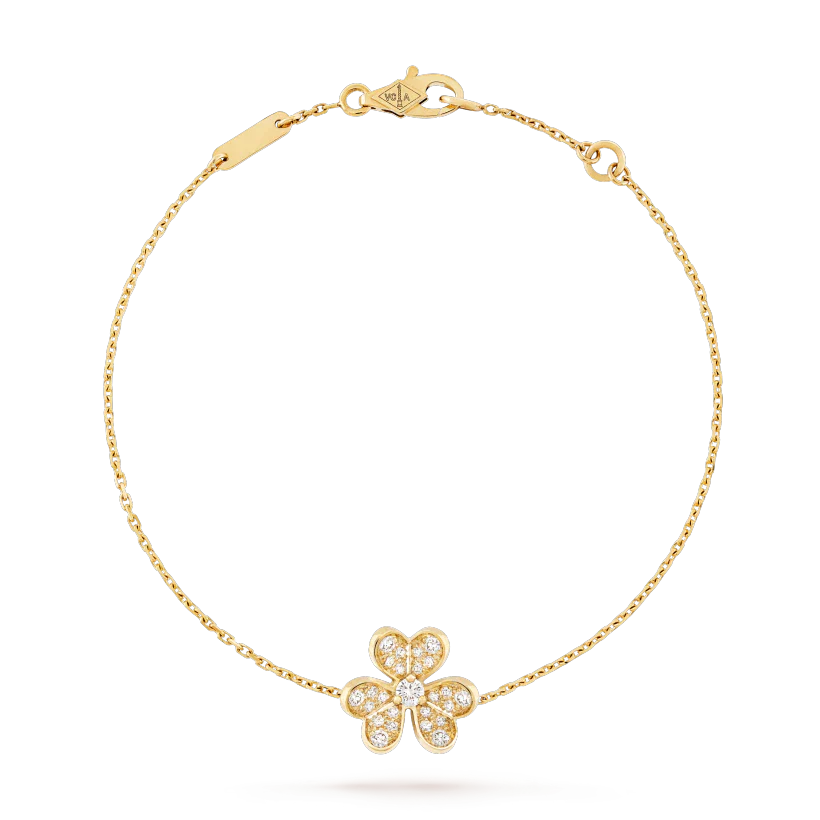 [Olivia Jewelry]FRIVOLE GOLD FLOWER DIAMOND BRACELET