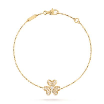 [Olivia Jewelry]FRIVOLE GOLD FLOWER DIAMOND BRACELET