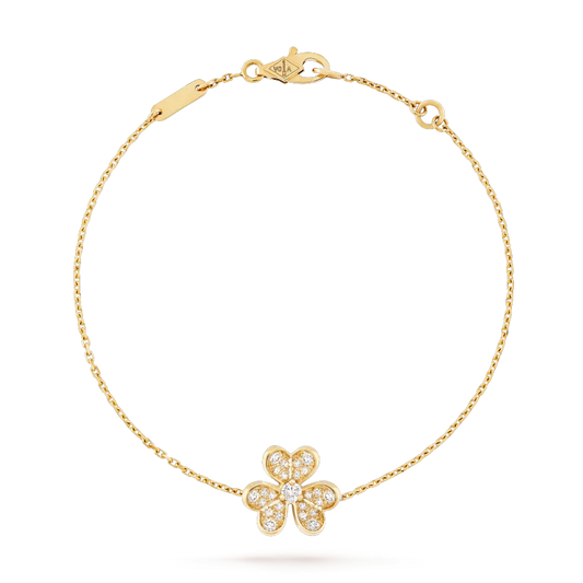 [Olivia Jewelry]FRIVOLE GOLD FLOWER DIAMOND BRACELET