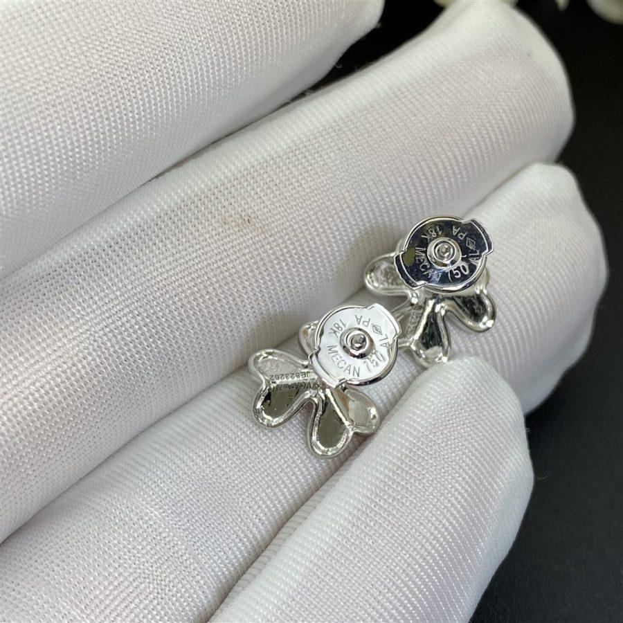 [Olivia Jewelry]FRIVOLE MINI SILVER FLOWER EARRINGS