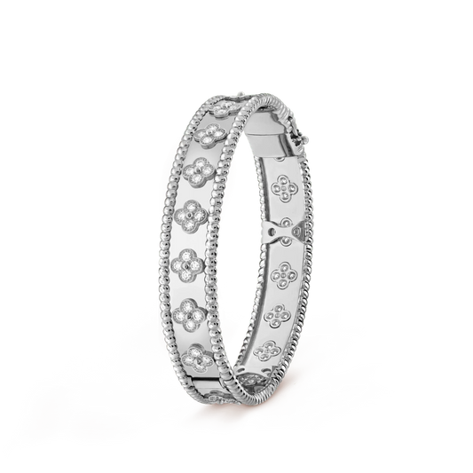 [Olivia Jewelry]CLOVER BRACELET 8MM DIAMONDS