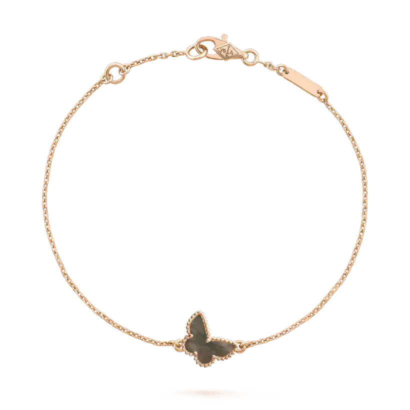 [Olivia Jewelry]BUTTERFLY GREY FRITILLARY BUTTERFLY BRACELET