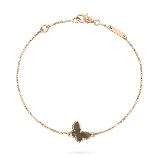 [Olivia Jewelry]BUTTERFLY GREY FRITILLARY BUTTERFLY BRACELET