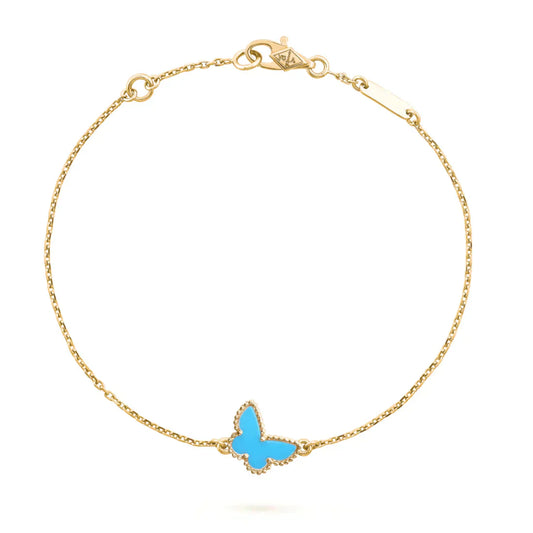 [Olivia Jewelry]BUTTERFLY TURQUOISE BUTTERFLY BRACELET