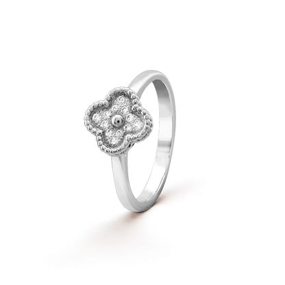 [Olivia Jewelry]CLOVER DIAMOND RING