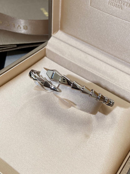 [OLIVIA]SERPENTI VIPER SILVER BRACELET