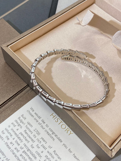 [OLIVIA]SERPENTI VIPER SILVER BRACELET