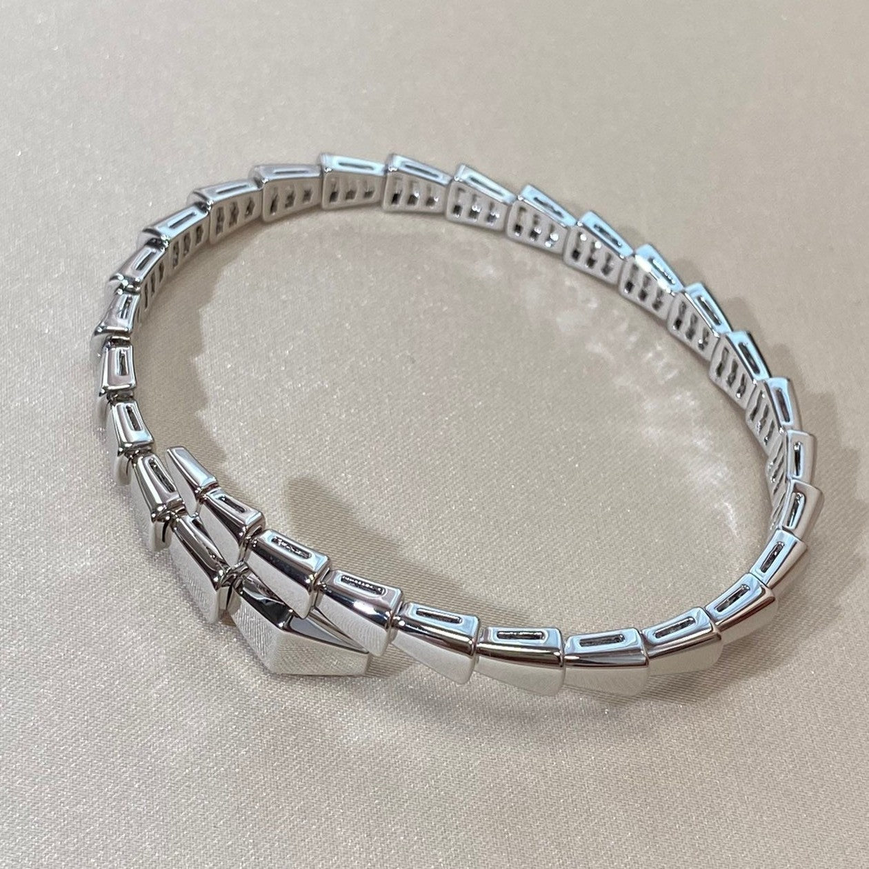 [Olivia Jewelry]SERPENTI VIPER SILVER BRACELET